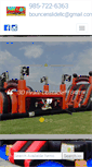 Mobile Screenshot of bouncenslidepartyrentals.com